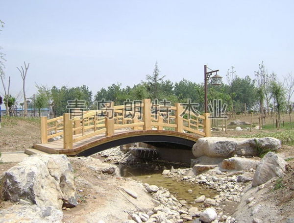 黄岛防腐木桥