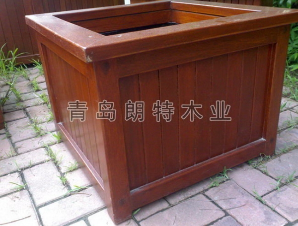 黄岛防腐木花箱